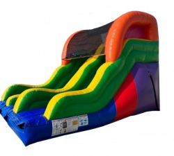 double20trouble20inflatable20slide20rental20tulsa20oklahoma 5 Double Trouble Dual Lane Dry Slide