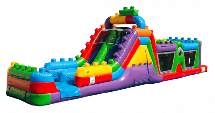 47ft MegaBlocks Water Obstacle Course